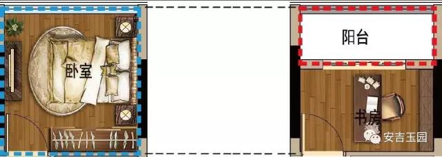 115㎡玉园经典高层可变三房户型