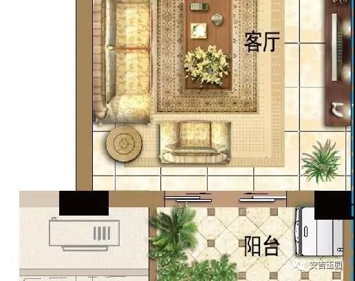 63㎡深度可变的户型