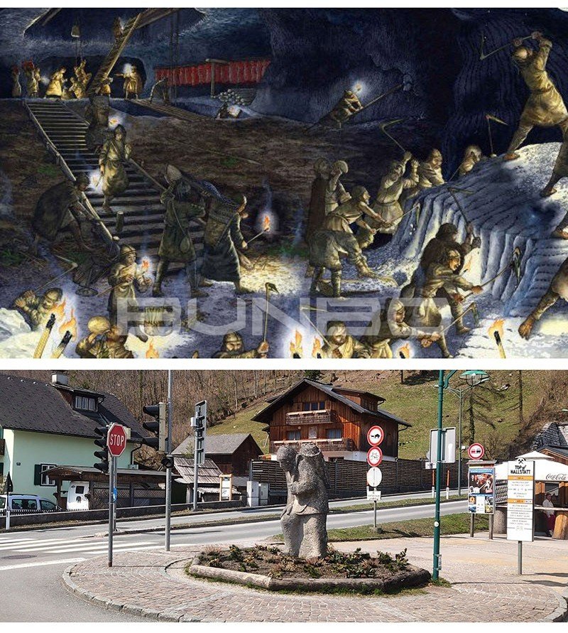 柔性旅游案例哈尔施塔特小镇