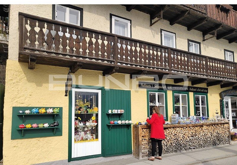 柔性旅游案例哈尔施塔特小镇