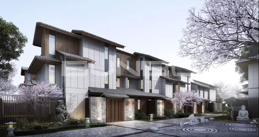 绿地·明镜湾文旅小镇效果图