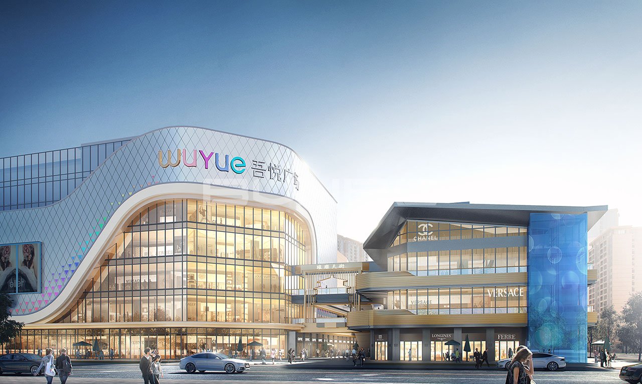 宁乡吾悦广场效果图