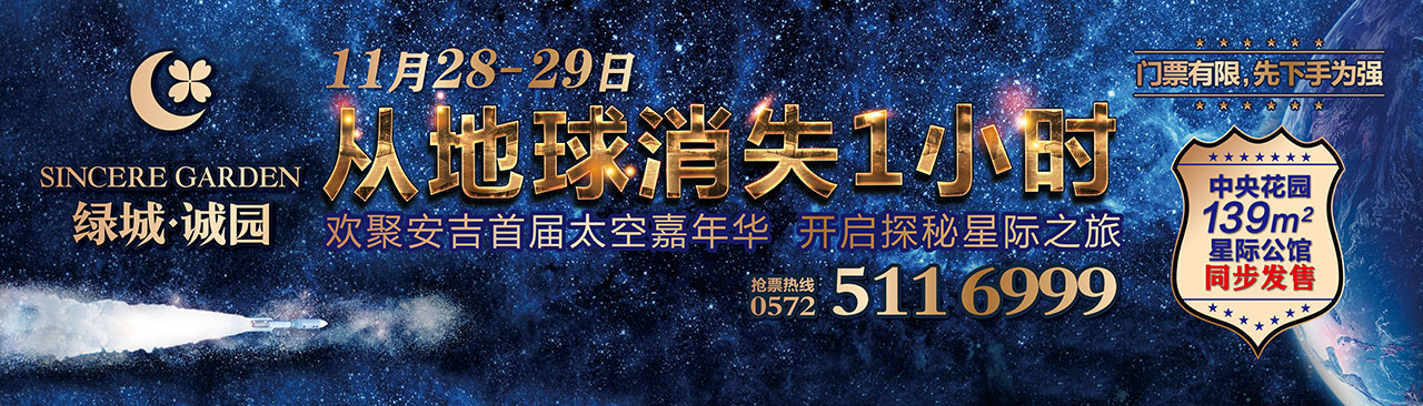 绿城诚园星际嘉年华活动