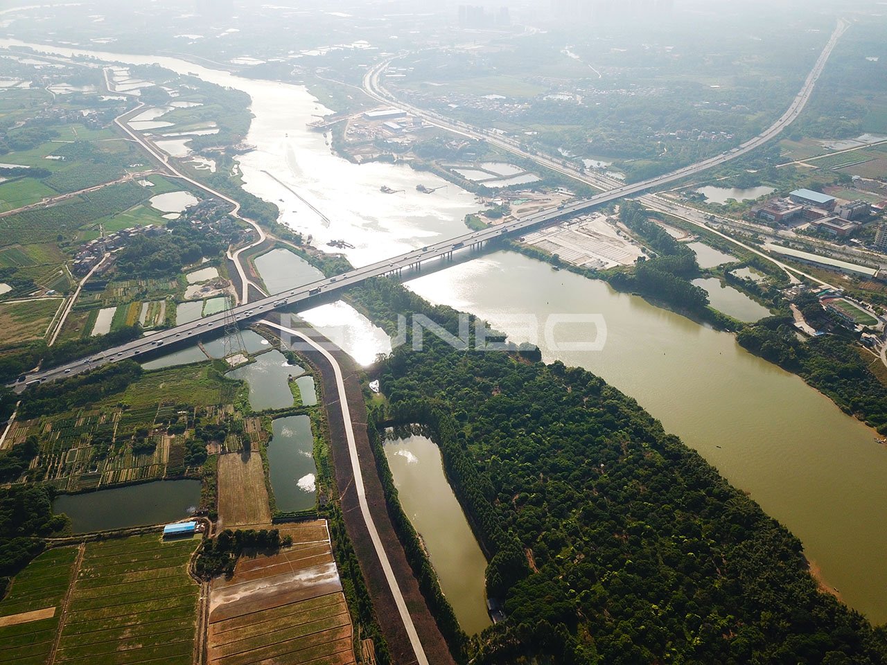 广州增城区石滩镇增江东岸连片规划