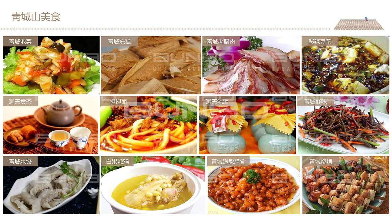 青城山地方美食研究