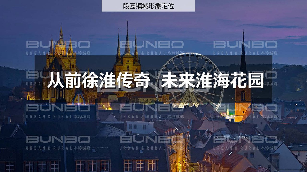 北段园特色小镇全域策划与概念规划