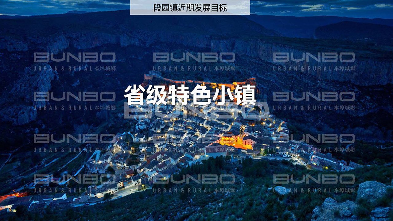 北段园特色小镇全域策划与概念规划