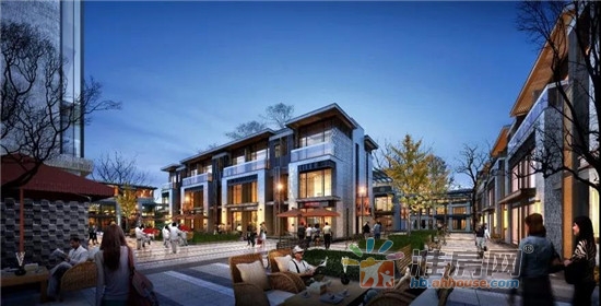 淮海绿地21城新中式合院效果图