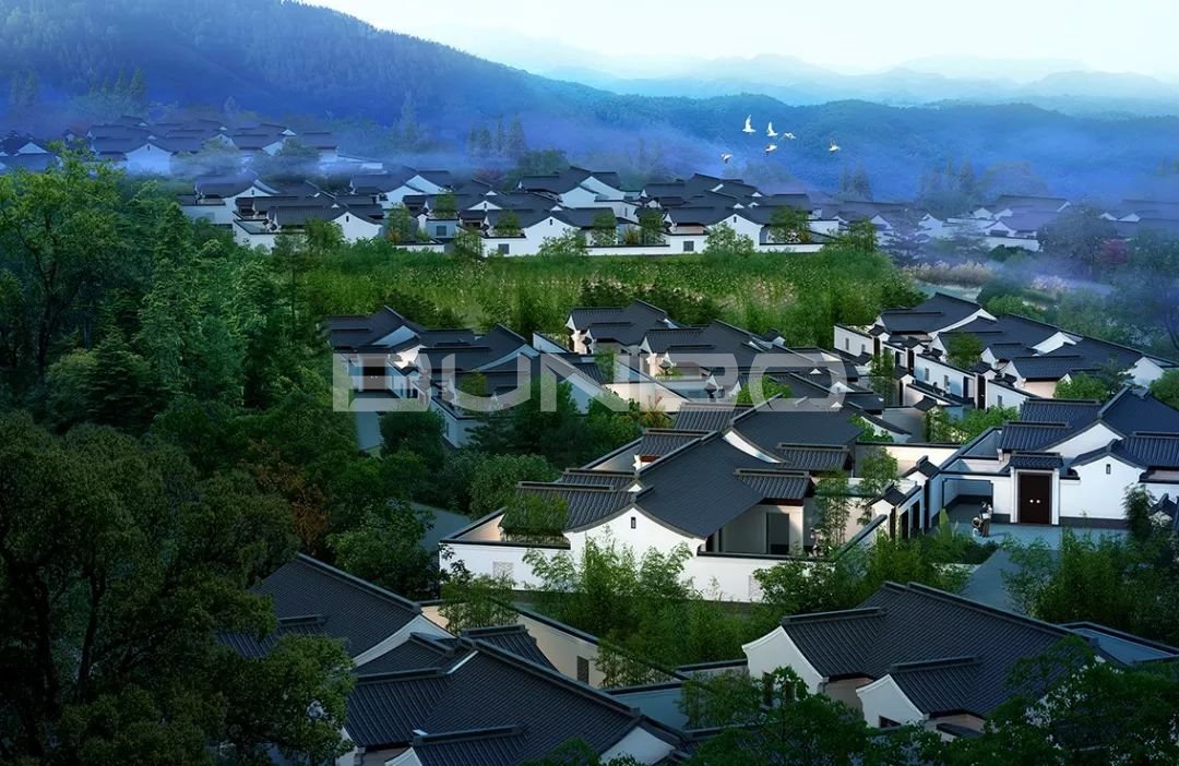 中式合院效果图