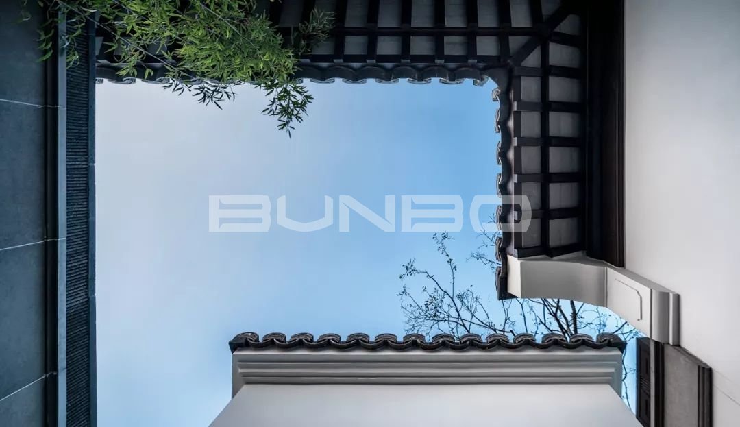 绿城中式合院庭院空间