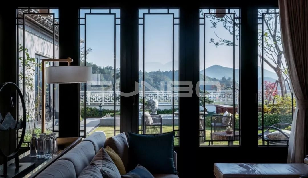 绿城中式合院庭院空间