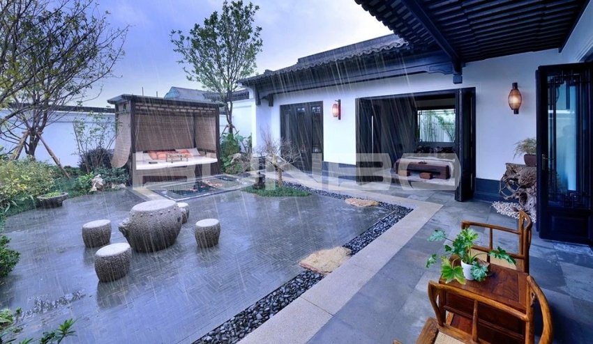 桃花源紫竹园实景图