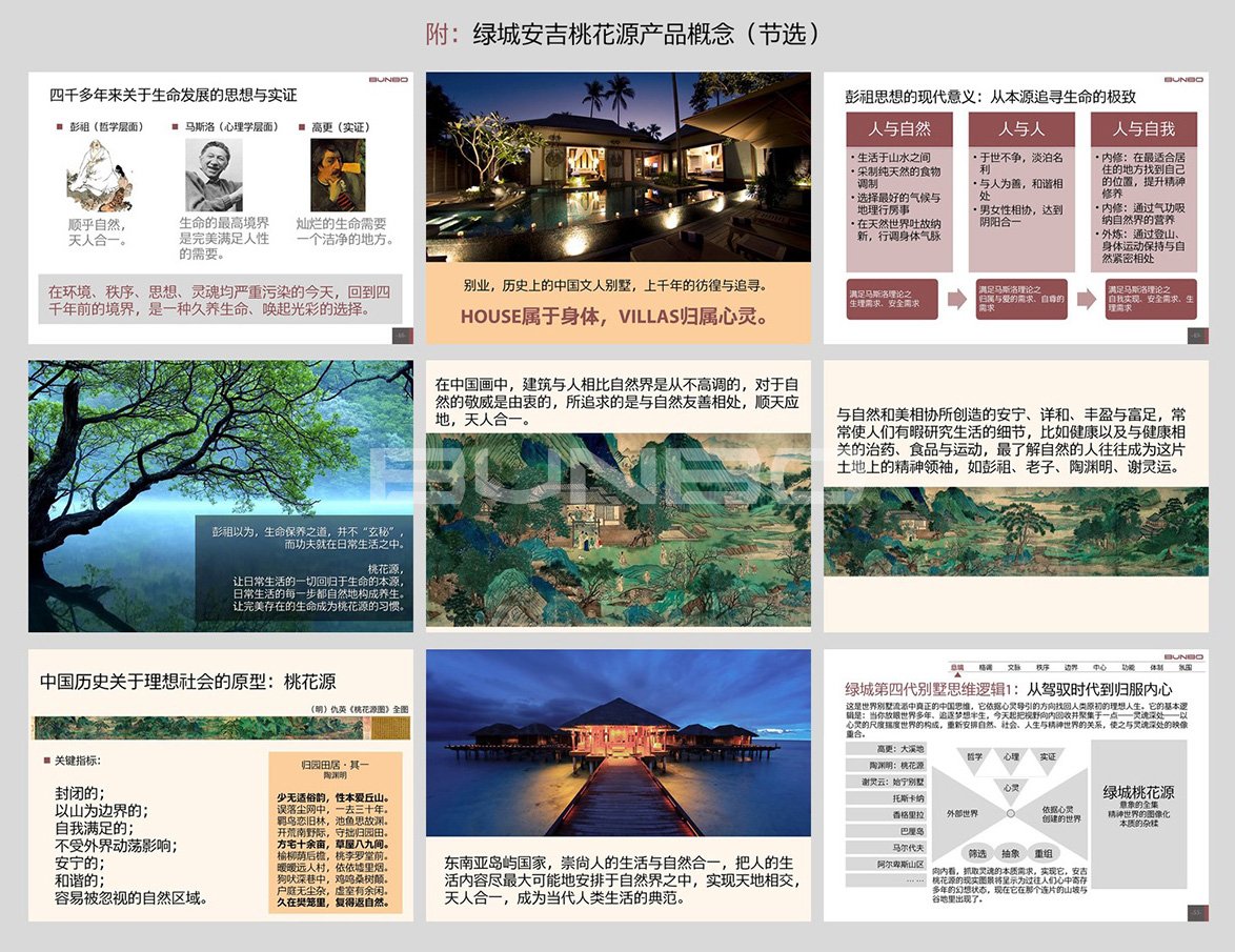 安吉桃花源产品概念