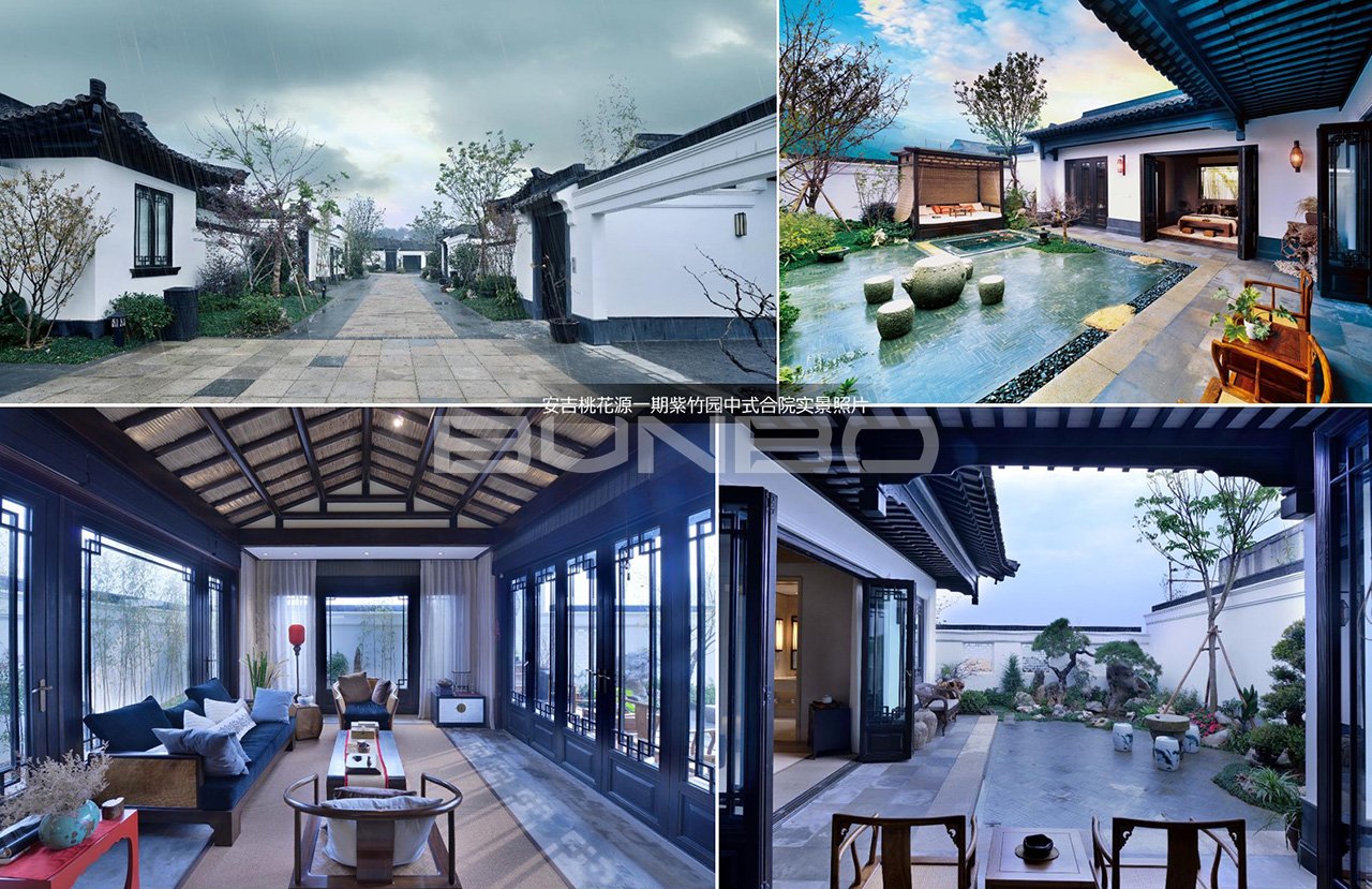 绿城安吉桃花源中式合院