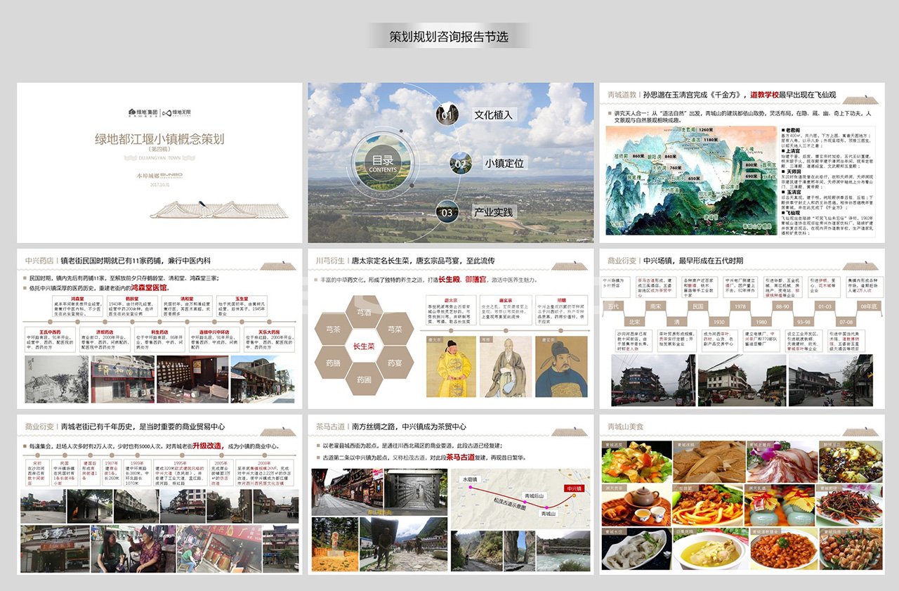 绿地青城无舍小镇策划方案