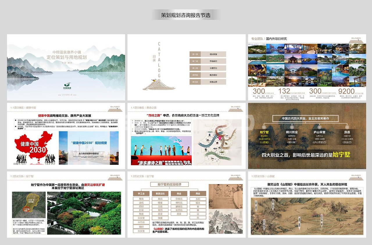 温泉养生小镇策划与规划设计