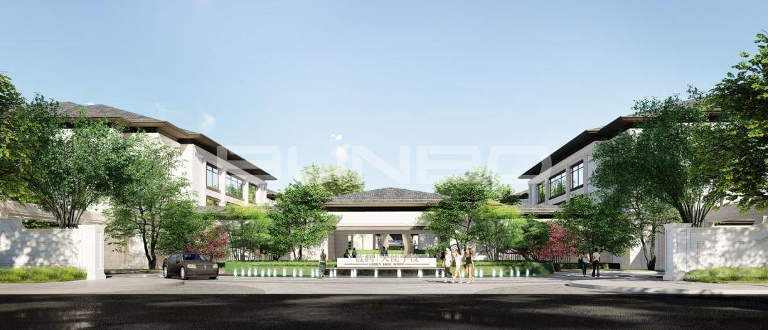 蓝润天使学校校门