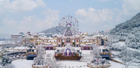 天使小镇Hello Kitty乐园雪景