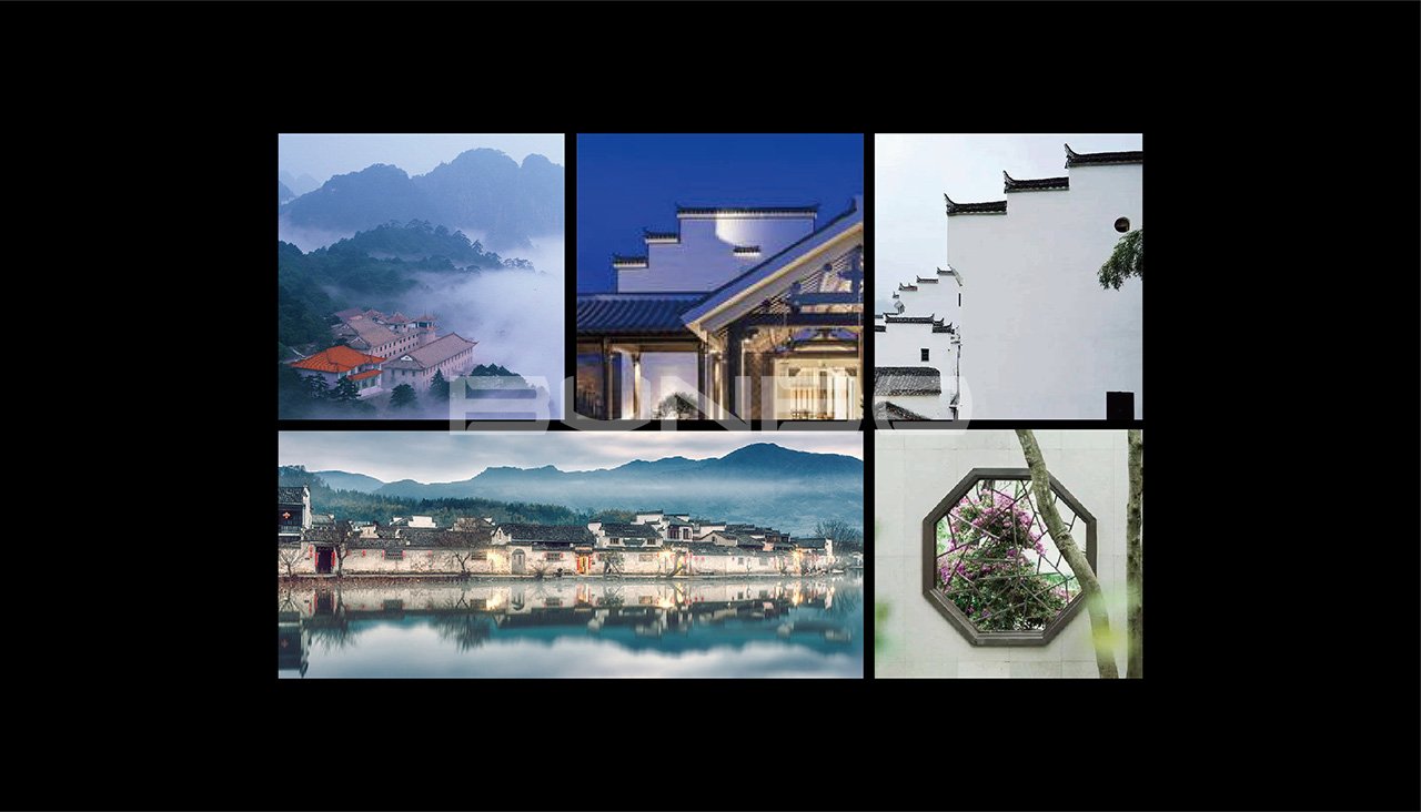 蓝城黄山云庐视觉设计