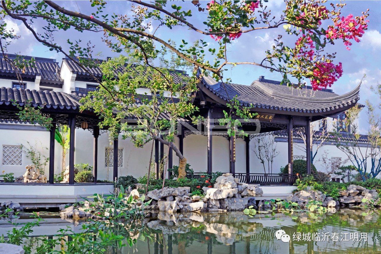 临沂绿城春江明月实景图