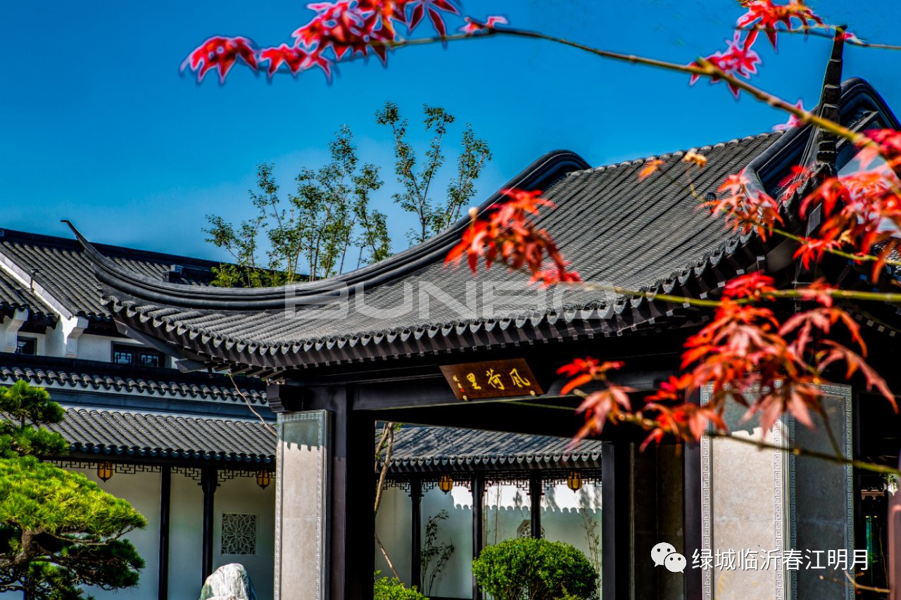 临沂绿城春江明月实景图