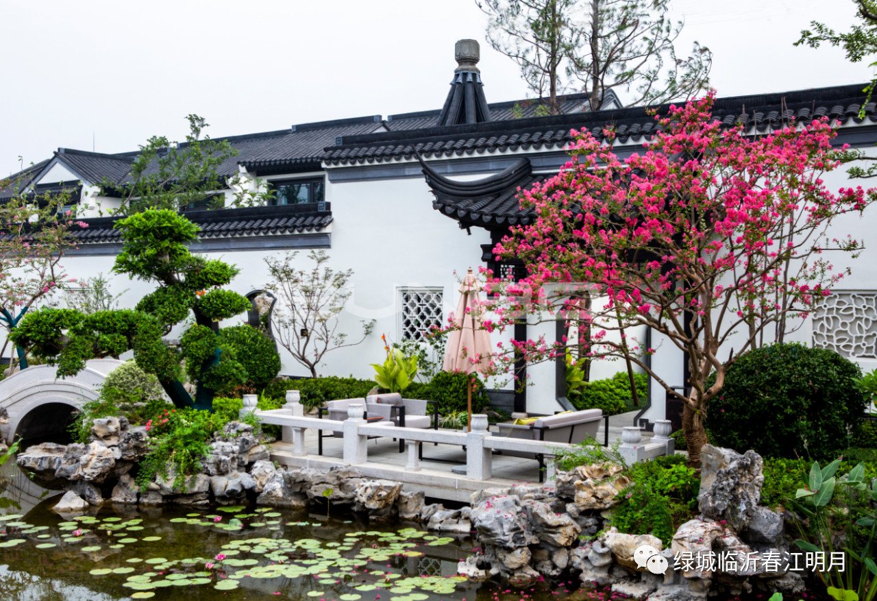 临沂绿城春江明月实景图