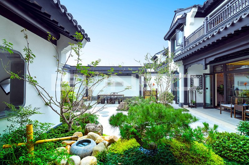 绿城春江明月实景图