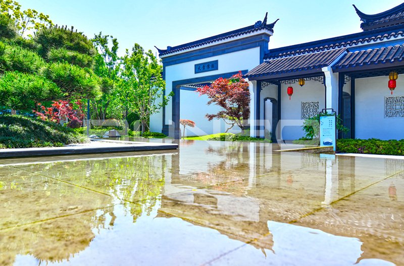 绿城春江明月实景图