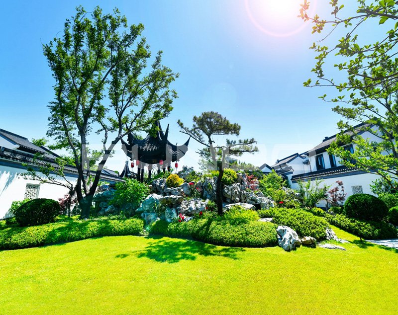 绿城春江明月实景图