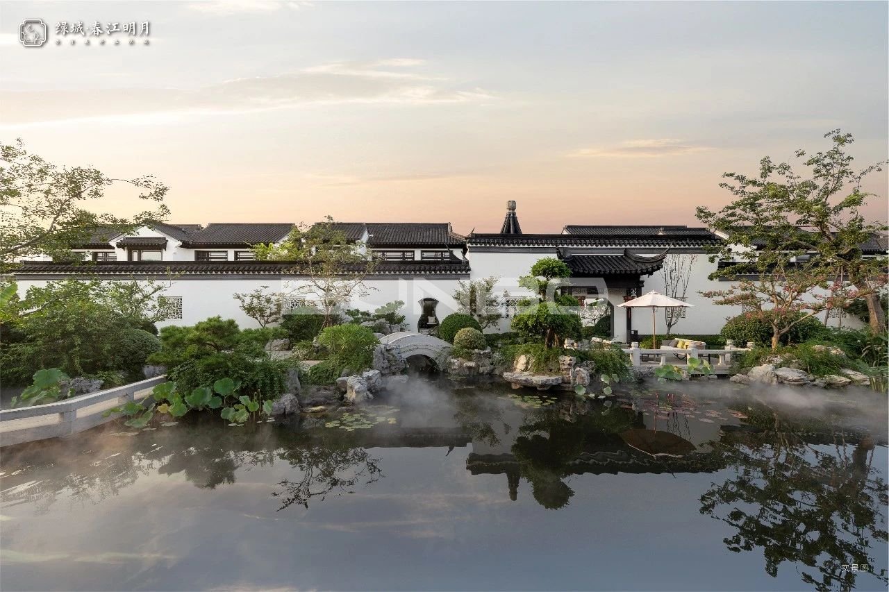 绿城中式合院实景照片