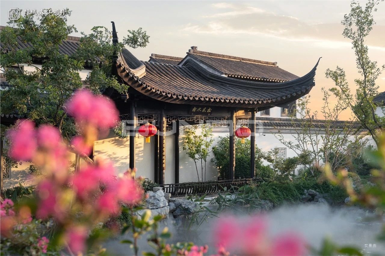 绿城中式合院实景照片