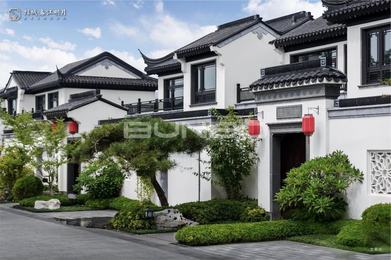 绿城春江明月中式合院