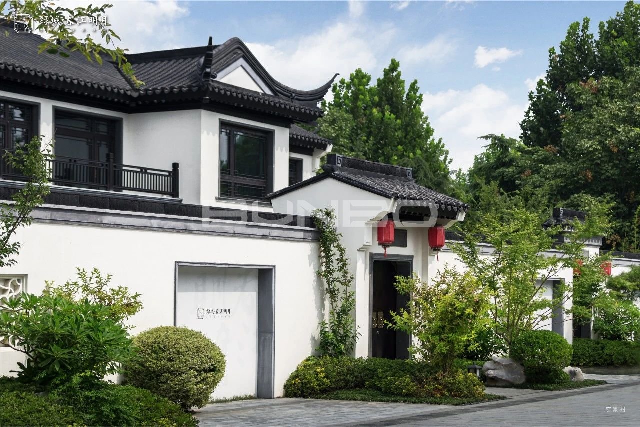 绿城中式合院实景照片