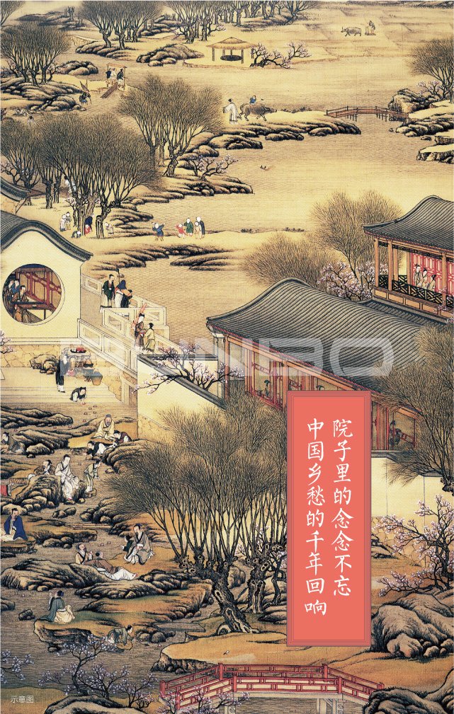 绿城中式合院线上传播物料