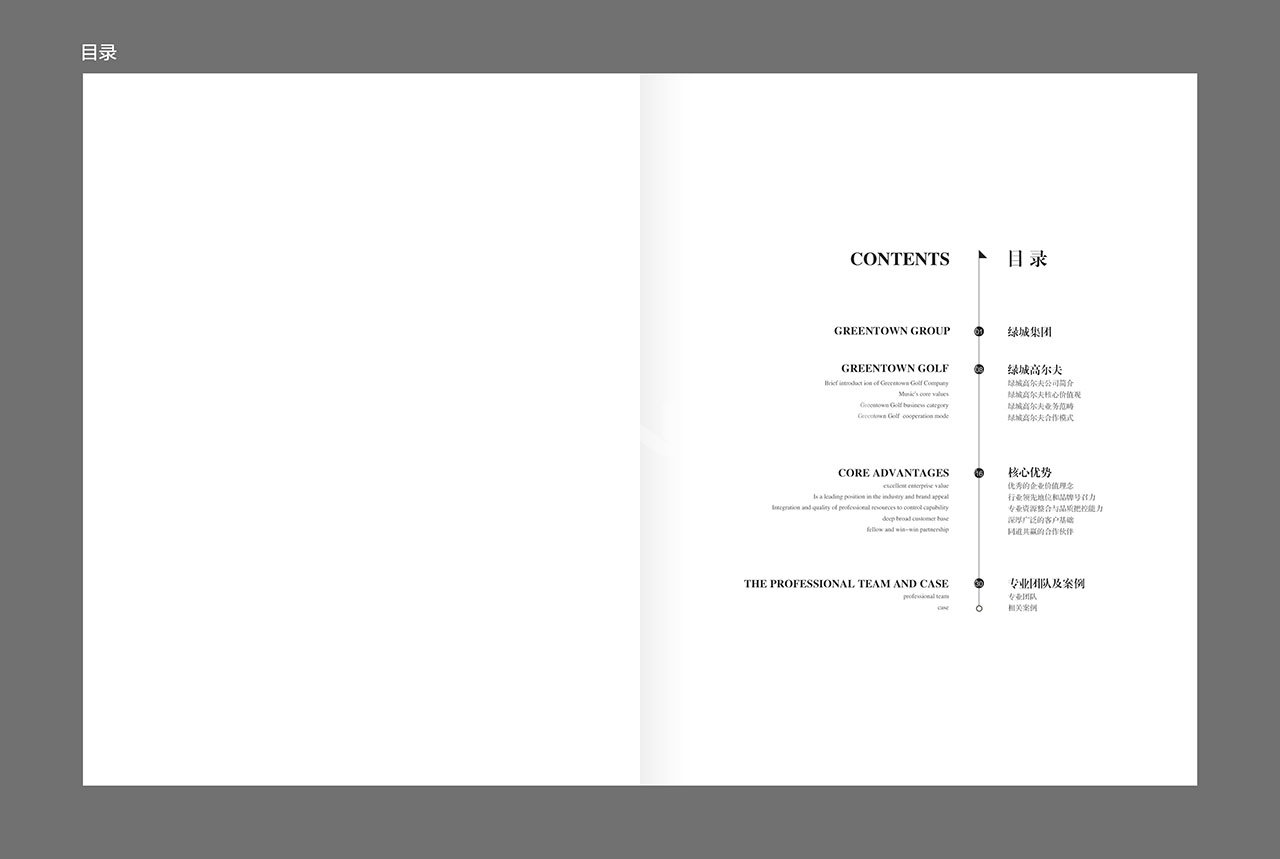 高尔夫品牌手册设计