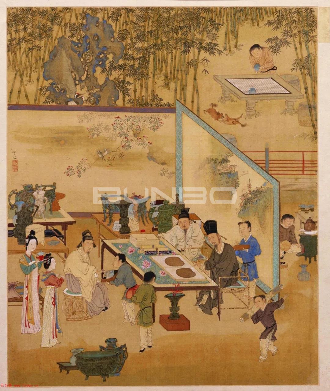 【明】仇英《人物故事图册》 【明】仇英《人物故事图册》