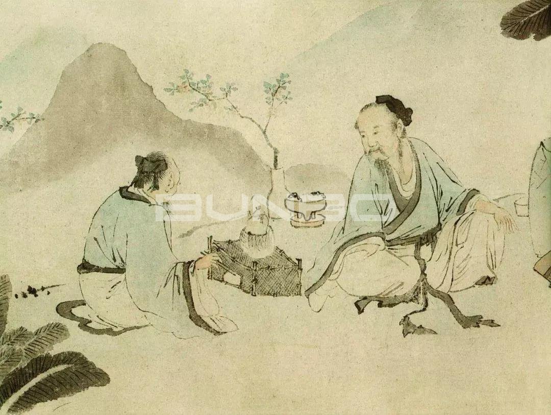 《煮茶图》庚寅 《煮茶图》庚寅