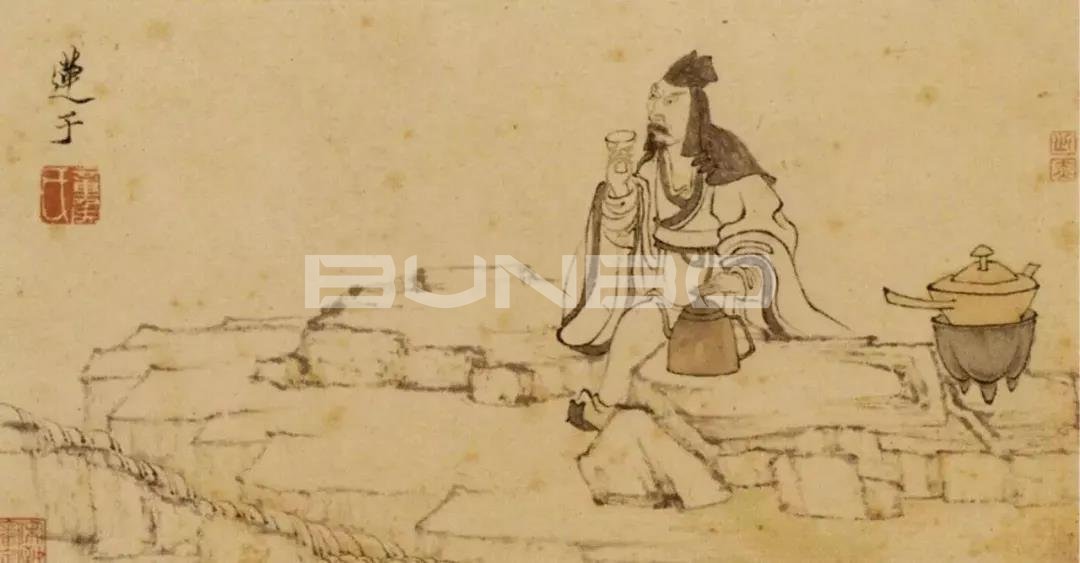 《品茶图》庚寅 《品茶图》庚寅