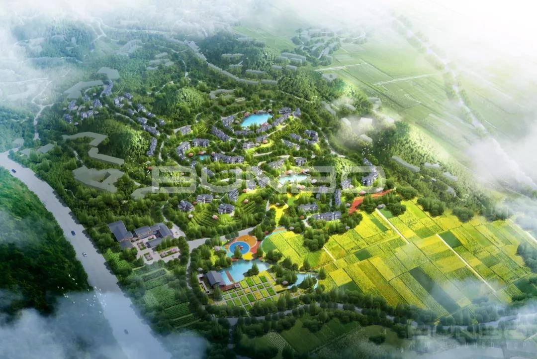 绿城·桃源十里规划示意图 绿城·桃源十里规划示意图