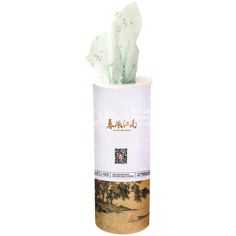 蓝城春风江南物料设计