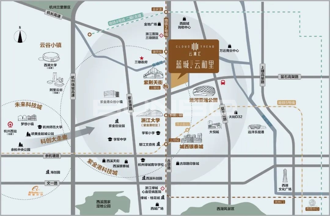 杭州三墩的历史故事和城市发展