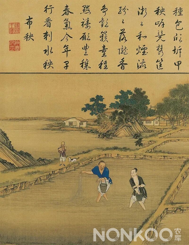 雍正《耕织图》故宫馆藏珍品