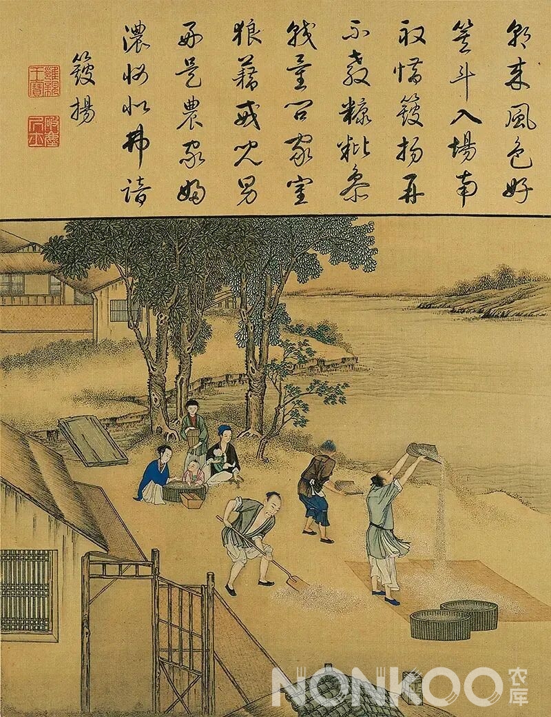 雍正《耕织图》故宫馆藏珍品