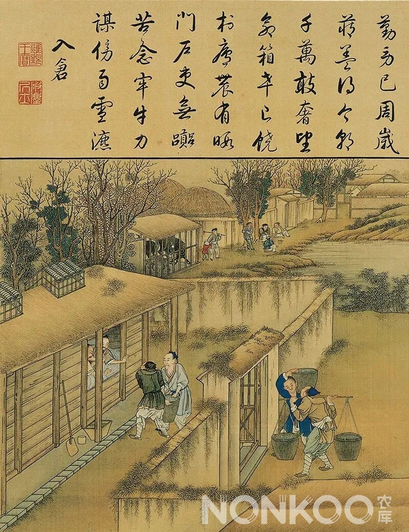 雍正《耕织图》故宫馆藏珍品