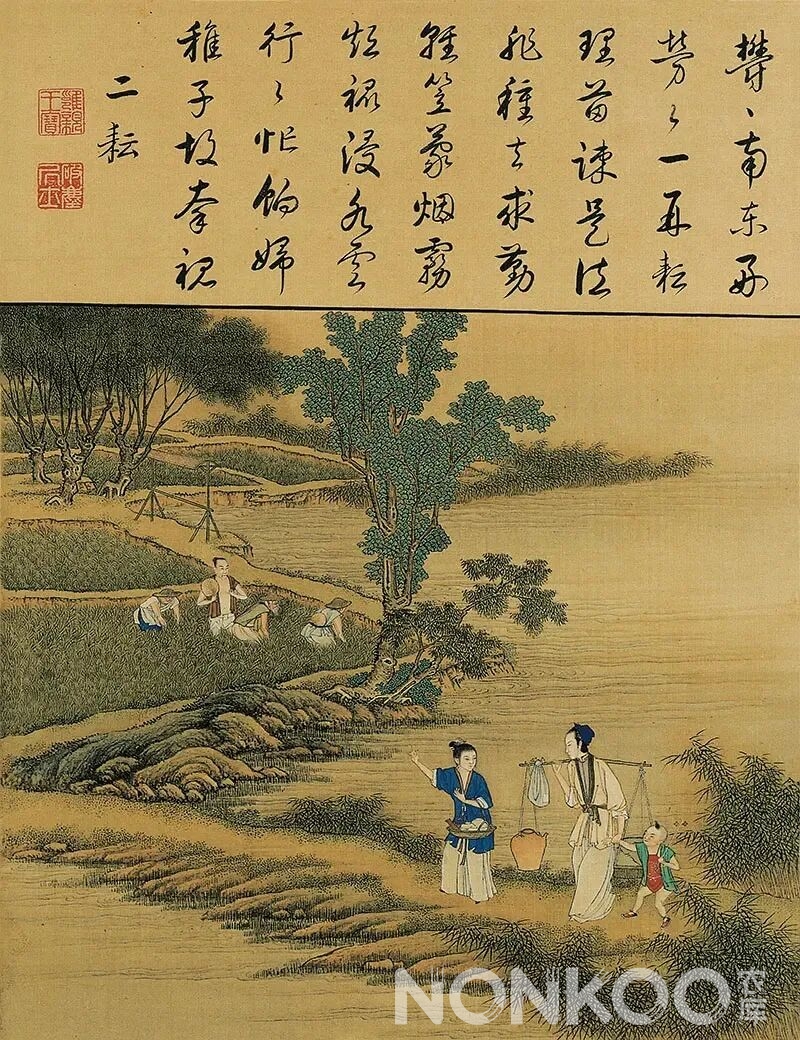 雍正《耕织图》故宫馆藏珍品