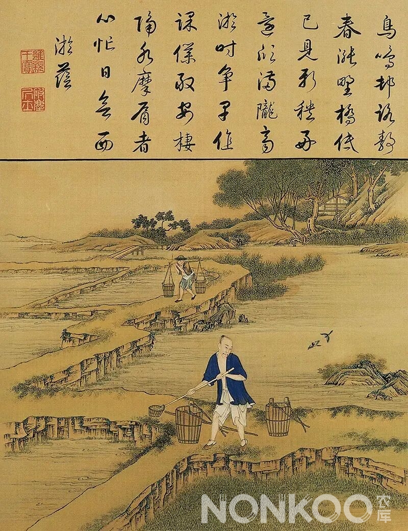 雍正《耕织图》故宫馆藏珍品