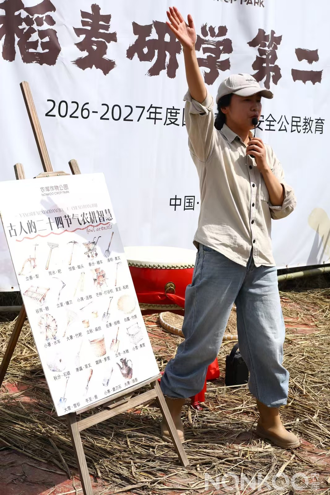 农库作物公园稻麦研学第二季