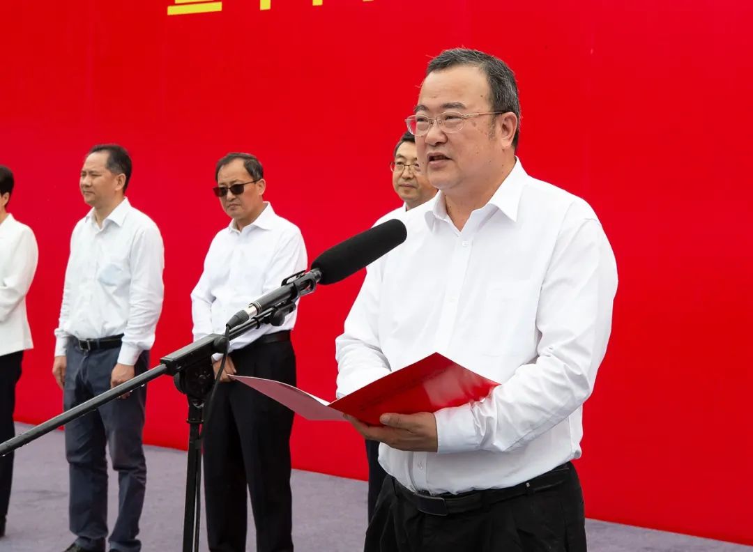 中国浦江万年上山文化村项目开工仪式