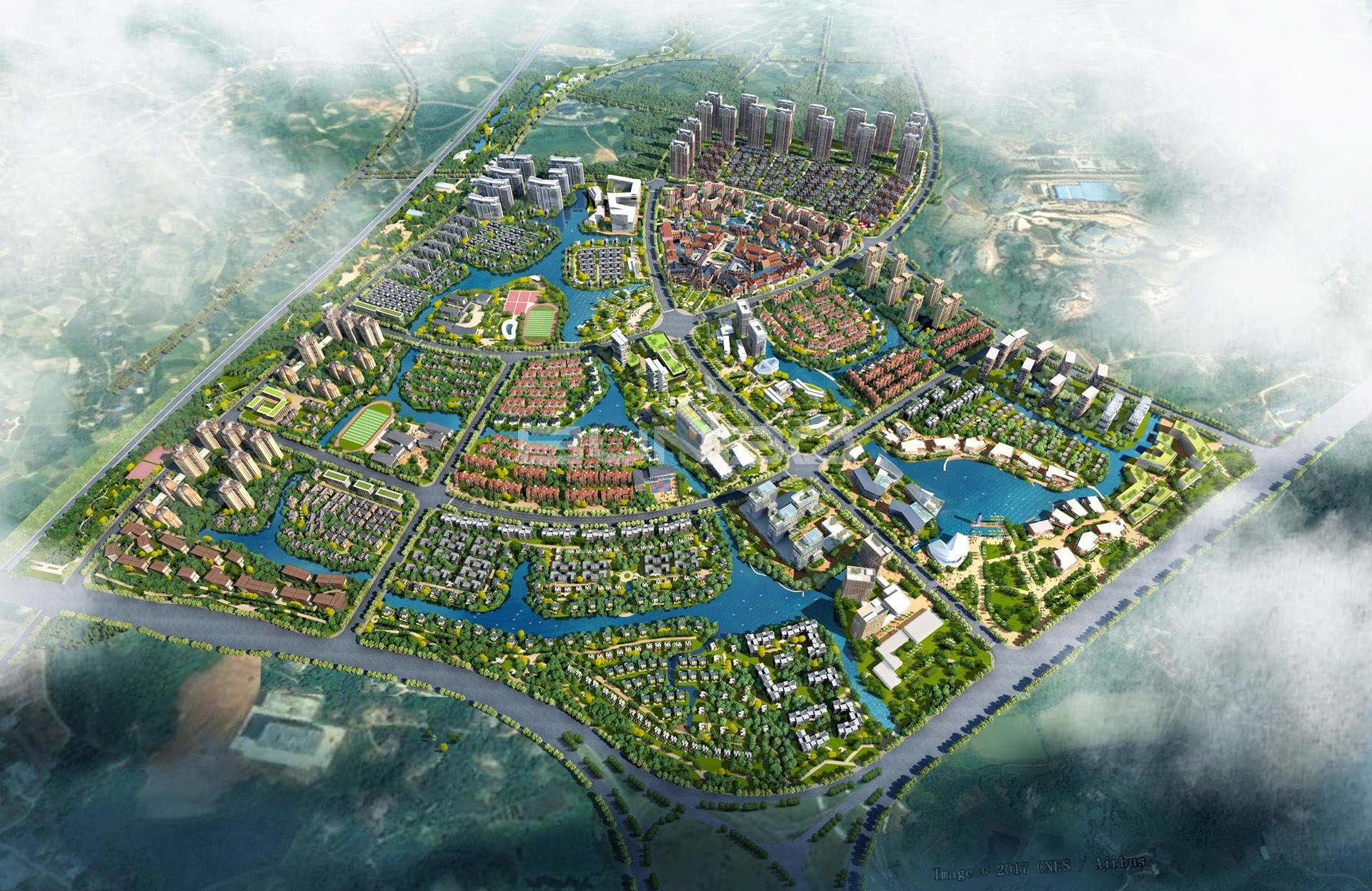 株洲绿地21城鸟瞰效果图.jpg 株洲绿地21城鸟瞰效果图.jpg