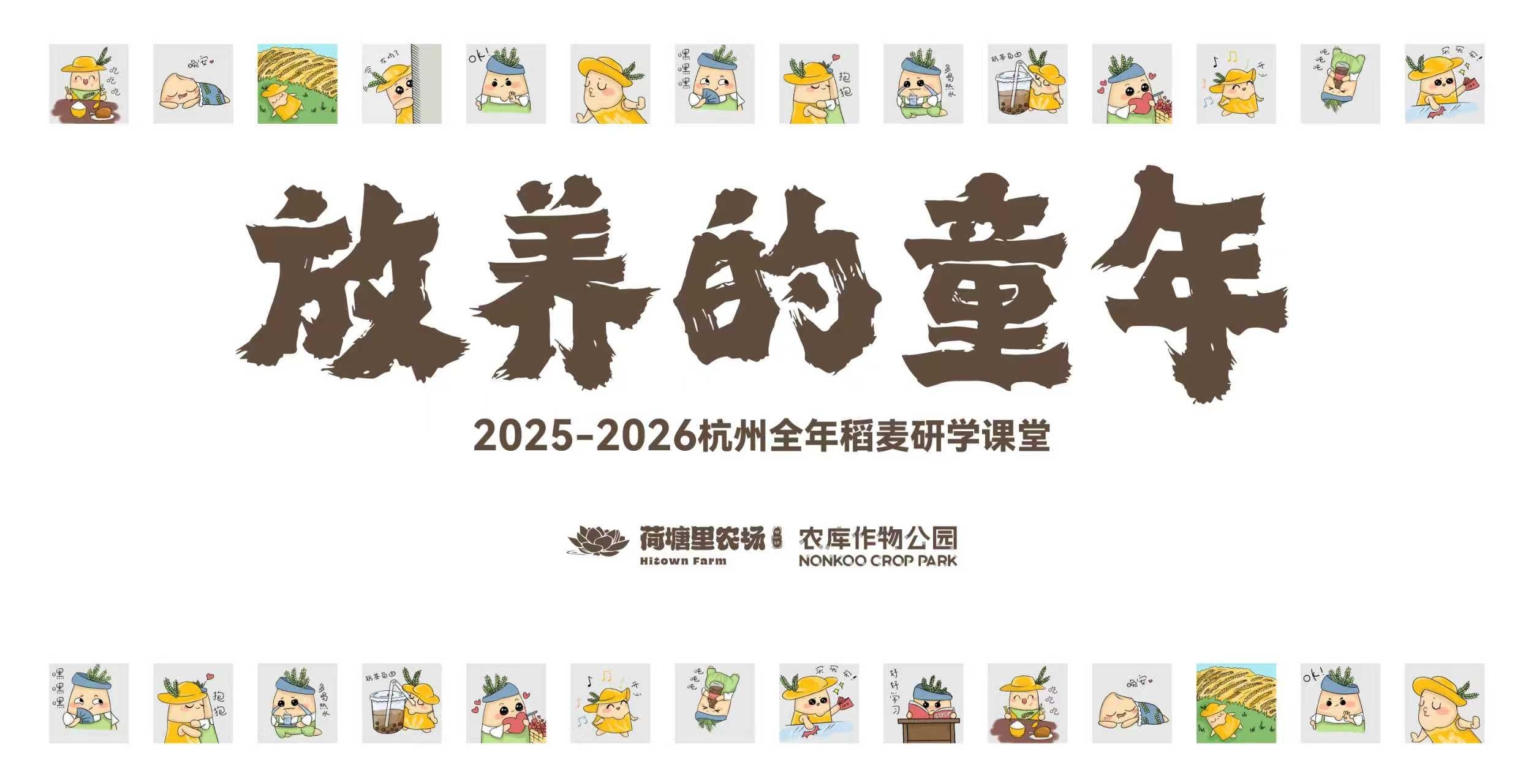 放养的童年农库稻麦研学 放养的童年农库稻麦研学